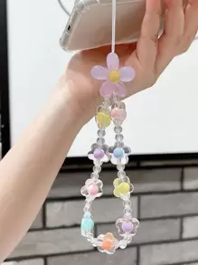 Dây buộc điện thoại 1pc cườm - Nhiều màu - Xem 1