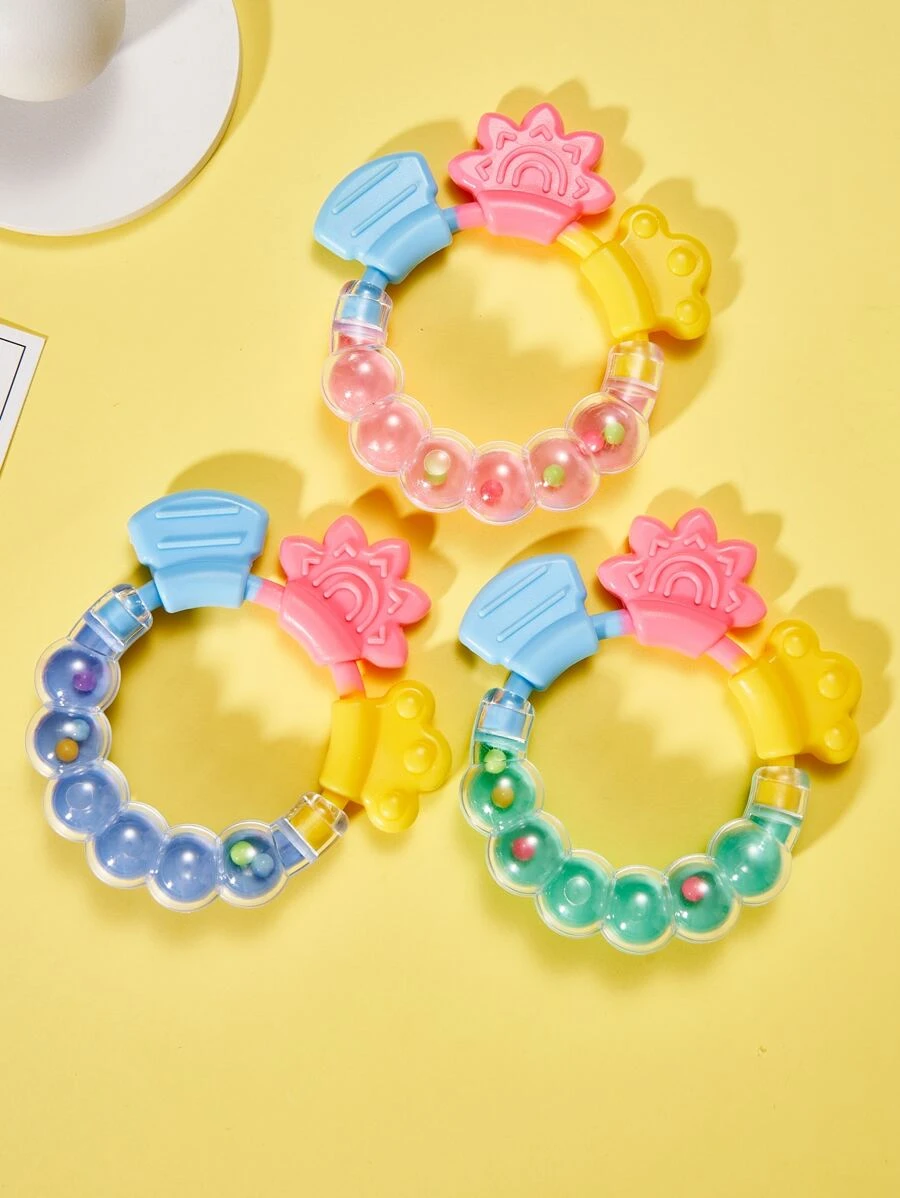 1 件随机颜色猫/狗爱好者礼物和狗/猫妈妈爱宠物声音玩具 - 彩色 - 查看 1