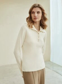 MOTF PREMIUM 100% CASHMERE TURTLENECK JUMPER - Beige - View 9