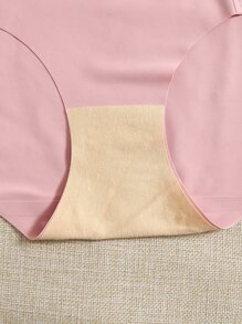 Plus 3pack Solid Simple Panty - Multicolor - View 4