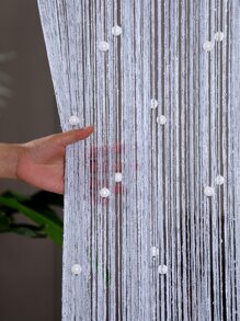 1件套串門簾 - 白色 - 查看 1