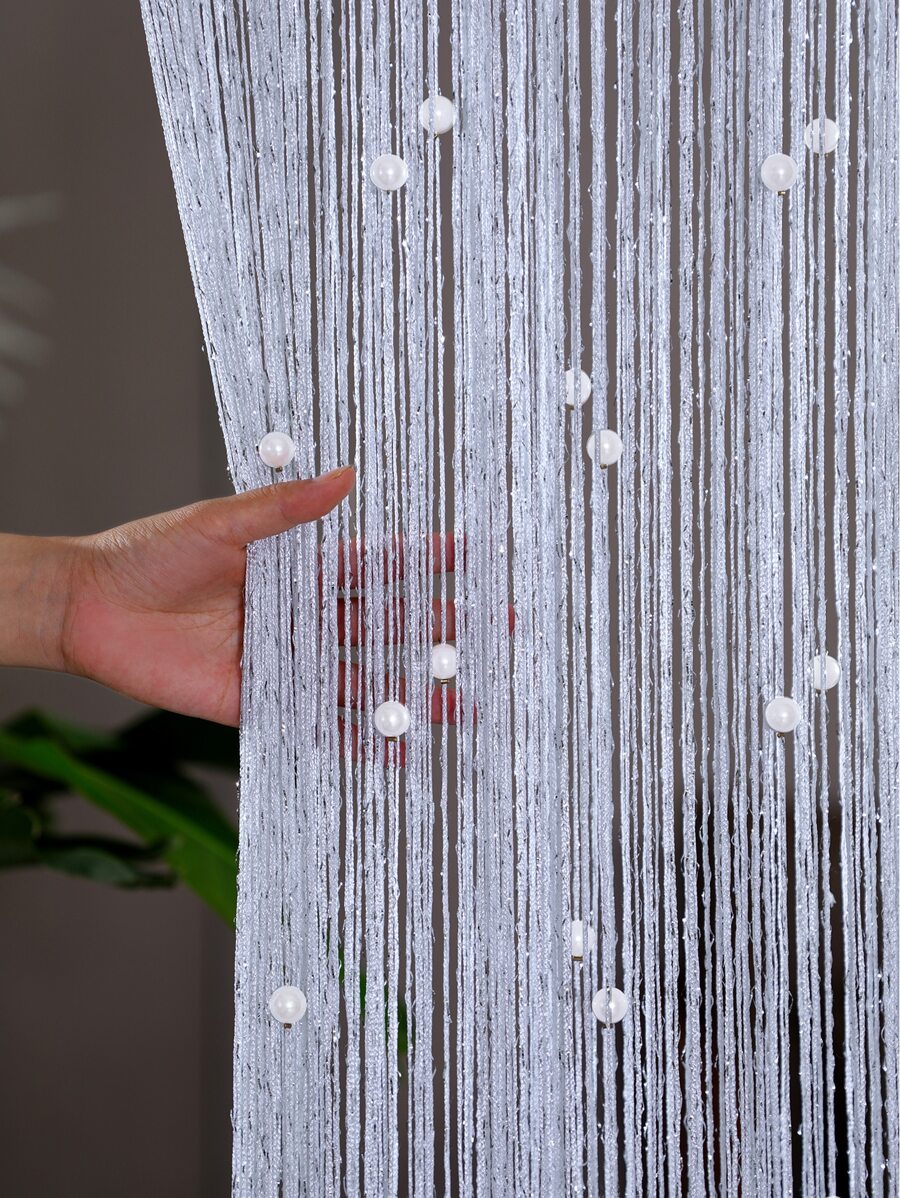 1件套串門簾 - 白色 - 查看 1