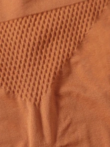 Paquete de 3 bragas cómodas y casuales de tela lisa y elástica en varios colores, talla grande - Multicolor - Ver 5