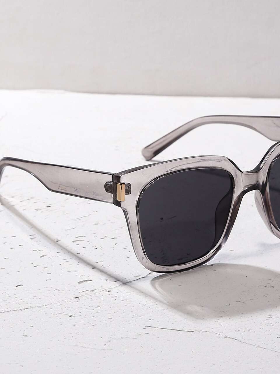 Fashionable Square Fashion Glasses For Women, Minimalist Design Ideal For Outdoor Travel For Summer Beach Vacation,Outdoor,Travel Shades Casual Style Oversized Square Frame For Going Out Outfit,Back To School