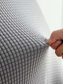 1 Vải Dạ Nỉ Bọc Ghế, Kích Thước Đa Năng Bọc Ghế, Bọc Ghế Cho Phòng Ăn, Trang Trí Nhà Cửa - Màu Xám nhạt - Xem 2