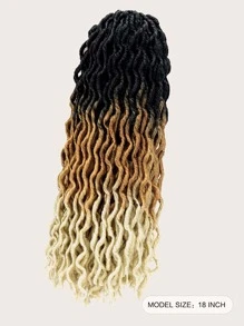 Bím tóc tổng hợp sóng cơ dài - Nhiều màu - Xem 2