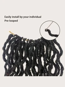 Bím tóc tổng hợp sóng cơ dài - Nhiều màu - Xem 4