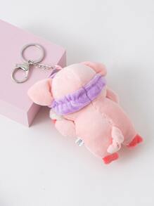 卡通動物吊墜鑰匙圈