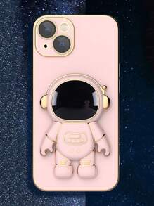 1入組宇航員設計手機氣囊支架 - 粉色 - 查看 2