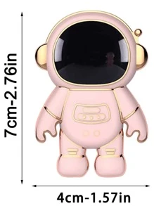 1入組宇航員設計手機氣囊支架 - 粉色 - 查看 3