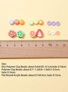 1set Heart & Flower Design DIY Jewelry Accessory - Multicolor - View 5