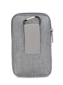 GAOLEMA Mini Men Patch Detail Belt Bag Chest Bag - Light Grey - View 2
