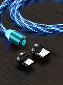 1入組磁性發光數據線 - 藍色 - 查看 1