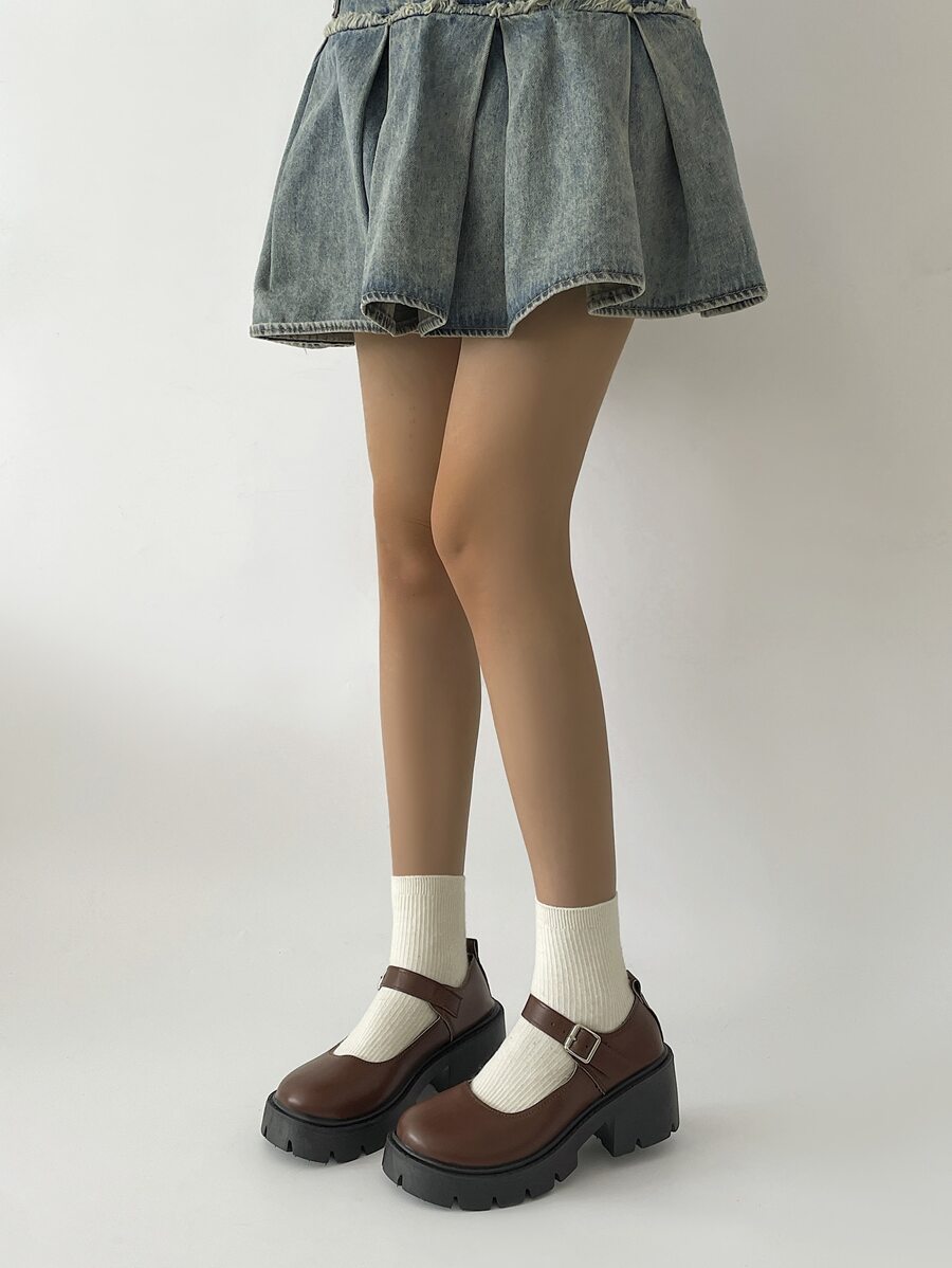 Mädchen Mary Jane Schuhe - Weiche Leder-Schuhe Mit Rutschfester Sohle Für Kleinkinder