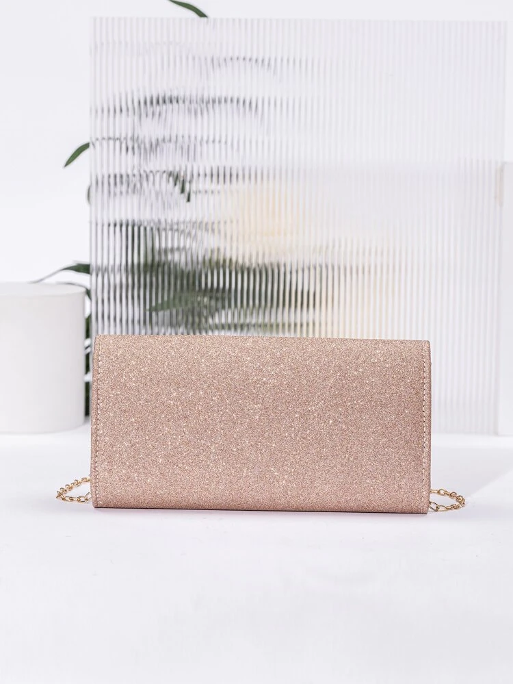 Glamorous, Elegant, Exquisite, Quiet Luxury Sequin, Stylish, Luxury, Shiny Glitter Metal Decor Flap Square Bag, Perfect Bride Purse For Wedding, Prom & Party Events Evening Bag, Dinner Bag For Party Girl, Woman