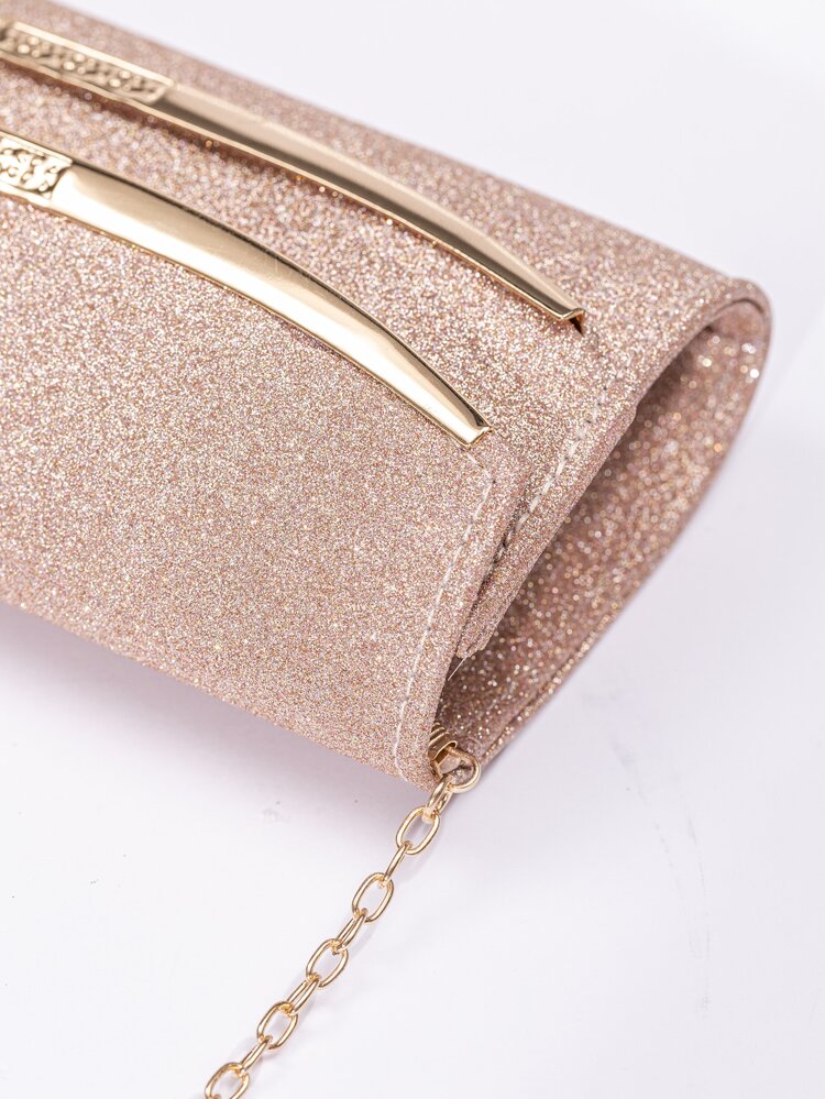 Glamorous, Elegant, Exquisite, Quiet Luxury Sequin, Stylish, Luxury, Shiny Glitter Metal Decor Flap Square Bag, Perfect Bride Purse For Wedding, Prom & Party Events Evening Bag, Dinner Bag For Party Girl, Woman