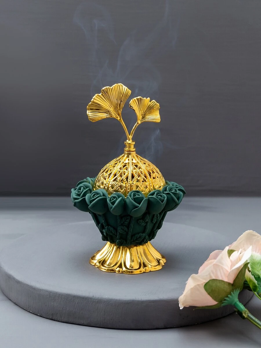 1 cái Ginkgo Biloba Design Incense Burner - Nhiều màu - Xem 1