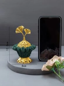1 cái Ginkgo Biloba Design Incense Burner - Nhiều màu - Xem 4