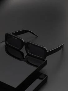 Gafas de sol cuadradas para hombre, gafas de sol informales - Gris - Ver 1