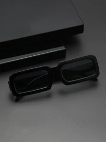 Gafas de sol cuadradas para hombre, gafas de sol informales - Gris - Ver 2