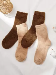 2 cặp Vớ thủy thủ đoàn rắn mờ - Nhiều màu - Xem 1