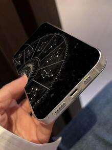 星座图案手机壳，国际版，非国内版 - 彩色 - 查看 3