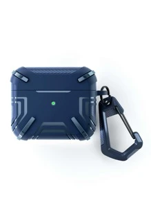 Funda compatible con Airpods anticaída - Azul - Ver 1