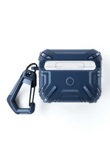 Funda compatible con Airpods anticaída - Azul - Ver 2