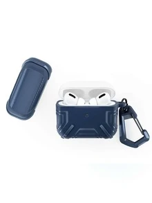 Funda compatible con Airpods anticaída - Azul - Ver 3