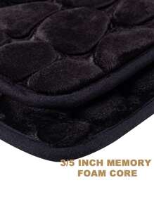 1pc Stone Pattern Bath Rug - Multicolor - View 4