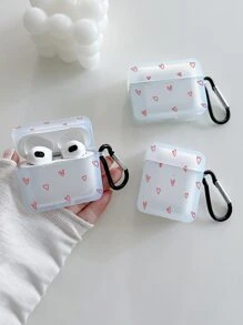 Hộp đựng hình trái tim 1pc tương thích với Airpods - Nhiều màu - Xem 1