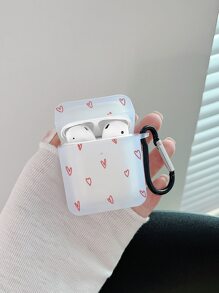 Hộp đựng hình trái tim 1pc tương thích với Airpods - Nhiều màu - Xem 4