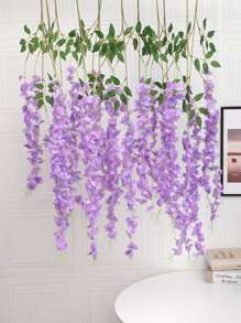 12入組擬真花 - 紫色 - 查看 1