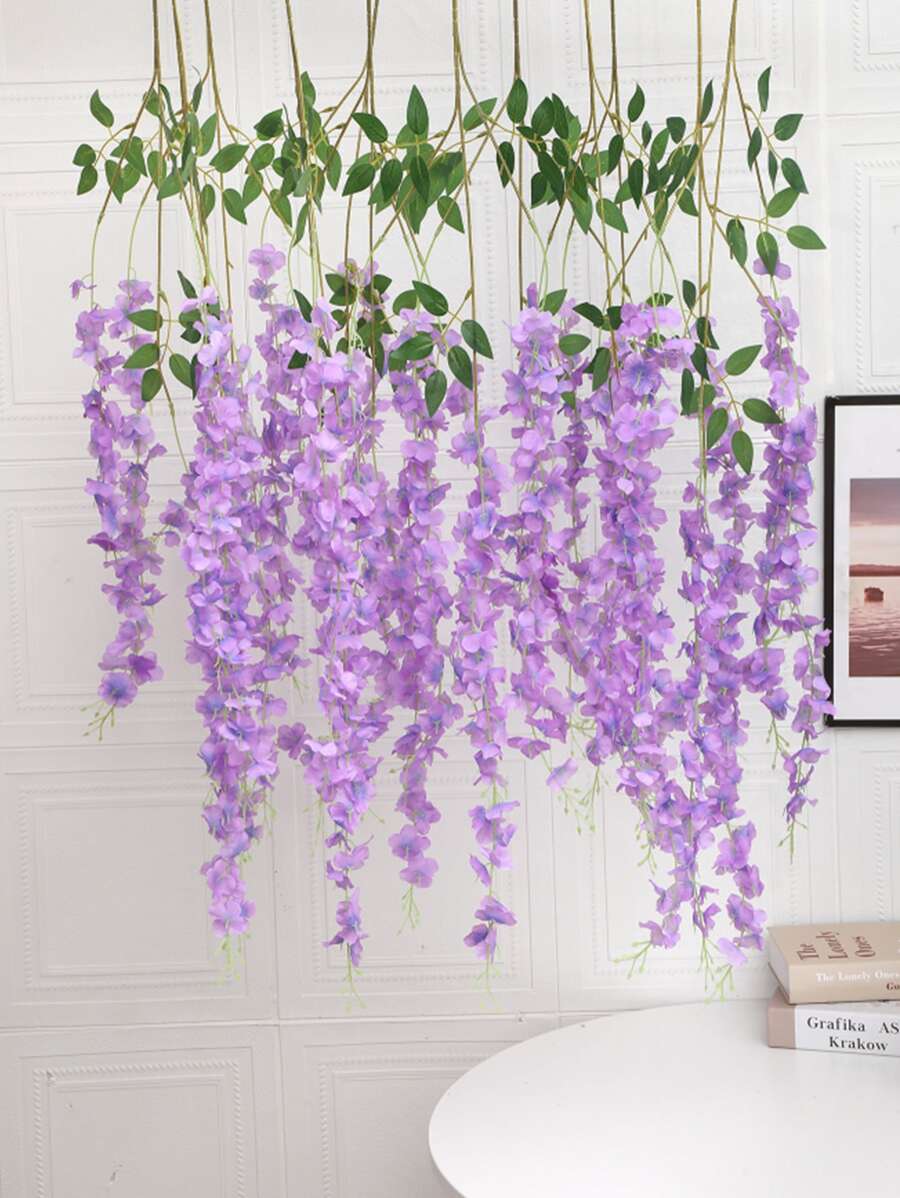 12入組擬真花 - 紫色 - 查看 1