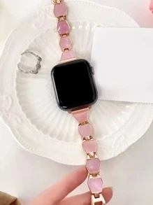 Stainless Steel Watchband Compatible With Apple Watch - Multicolor - View 1