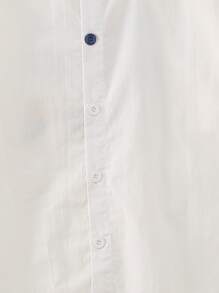 小男童卡通圖案燈籠袖襯衫