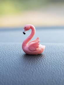 美麗的火烈鳥造型可愛飾品 - 彩色 - 查看 3