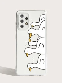 Ốp điện thoại trong suốt in hình vịt hoạt hình, phiên bản quốc tế, không phải phiên bản nội địa. - Nhiều màu - Xem 2