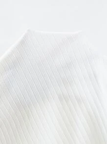 SHEIN VCAY 熱帶圖案前繫帶連身短褲 - 彩色 - 查看 6