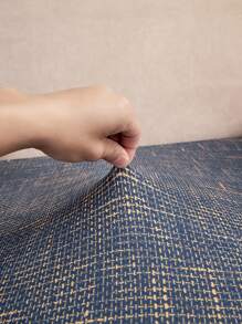 1pc Graphic Pattern Sofa Seat Cover - Blue - View 6