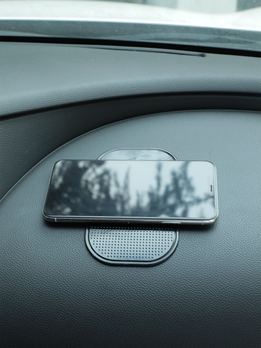 Alfombrilla antideslizante minimalista de coche - Negro - Ver 1