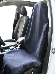 Car Seat Cover Protector Front Seats, For Gym Workout, Running, Swimming, Beach And Hiking, Waterproof Sweat Towel Bucket Seat Covers For Cars SUV Trucks (Black, 1pc) - Navy Blue - View 1
