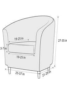 Tấm bọc ghế sofa co giãn chắc chắn - Màu xanh lam - Xem 2