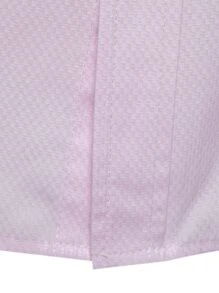 Manfinity Mode Áo sơ mi Nam Nút phía trước màu trơn Giải trí - Màu Hồng baby - Xem 8