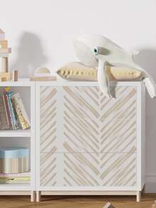 SUPSTICKER 1 Roll Self-Adhesive Waterproof Striped Pattern Wallpaper, Moisture-Proof And Thickened, Suitable For Home Decoration, Removable Without Residue; Available In 3 Sizes: 15.75X47.24/15.75X118.11/15.75X196.85inch, Renovation Stickers Peel Wall Panels, Wall Paper, Wallpapers, Spring Decoration Items Refresh Your Home, Rama Decoration Stickers - Multicolor - View 6