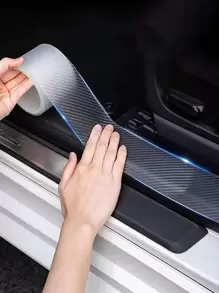 1 rollo 7cm*300cm Pegatina antiarañazos para coche - transparente - Ver 1