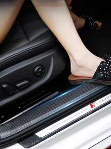 1 rollo 7cm*300cm Pegatina antiarañazos para coche - transparente - Ver 3