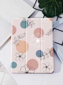 Flower Pattern Case Compatible With IPad - Multicolor - View 2