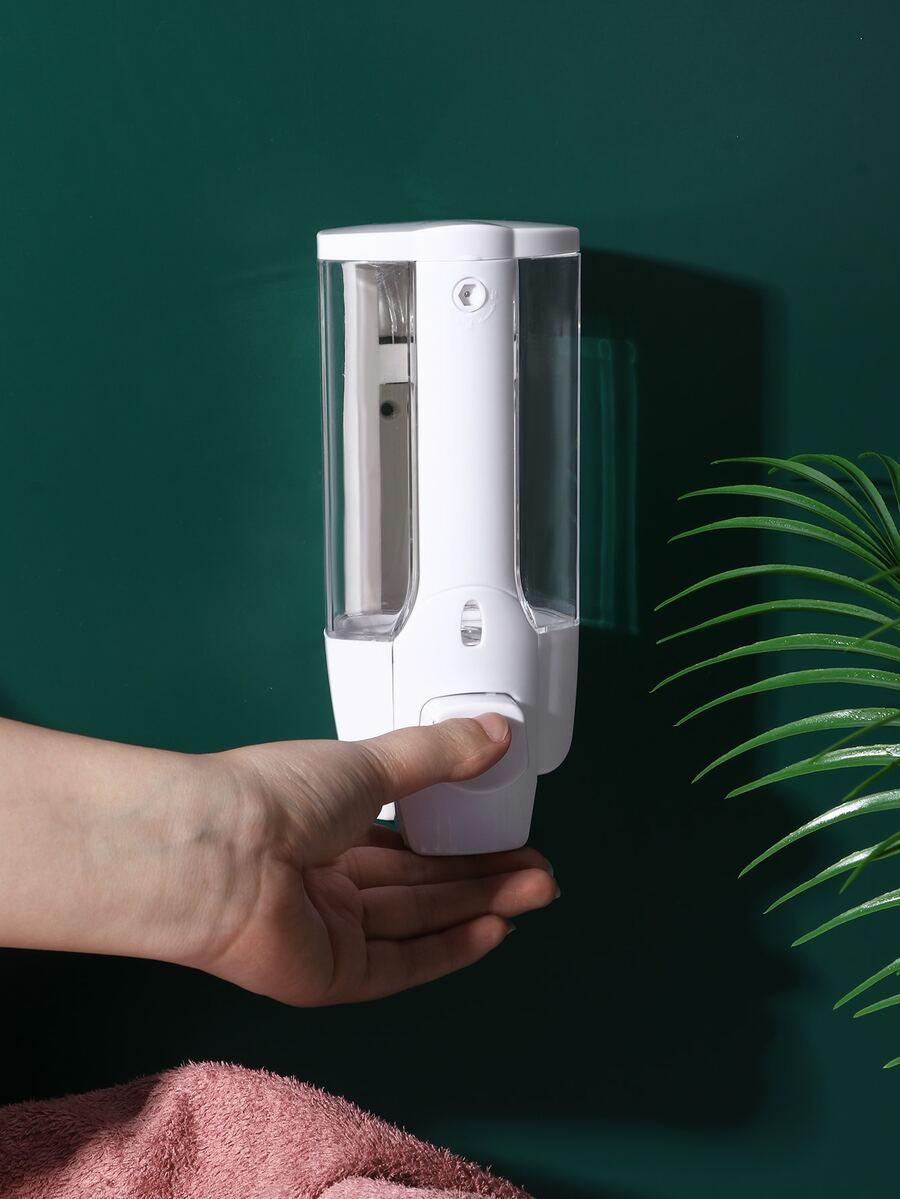 1pc Wall Mounted Lotion Dispenser - Multicolor - View 1