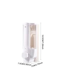 1pc Wall Mounted Lotion Dispenser - Multicolor - View 3